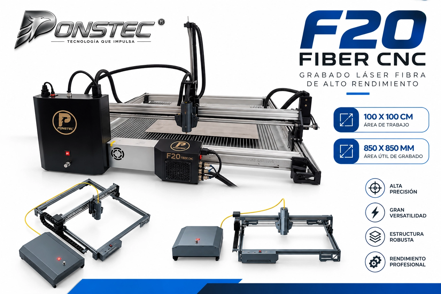 PONSTEC F20 Fiber CNC